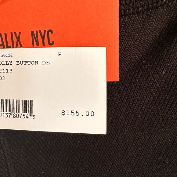 Alix NYC Asymmetrical crop top - Picture 4 of 5